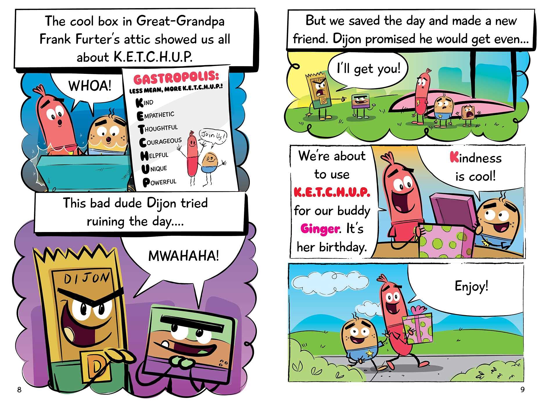 Wonderville Studios Book Copy of Nugget and Dog - Yum Fest is the Best! Book 2