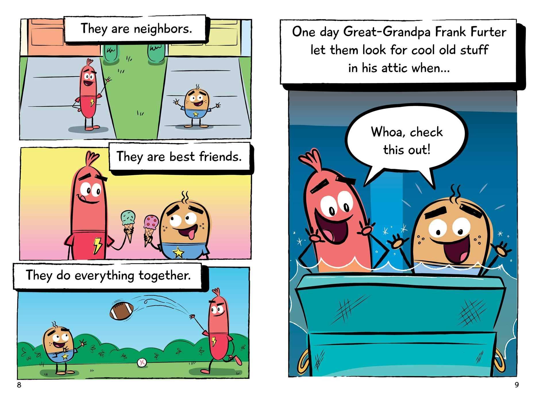 Wonderville Studios Book Nugget and Dog - All Ketchup, No Mustard! Book 1