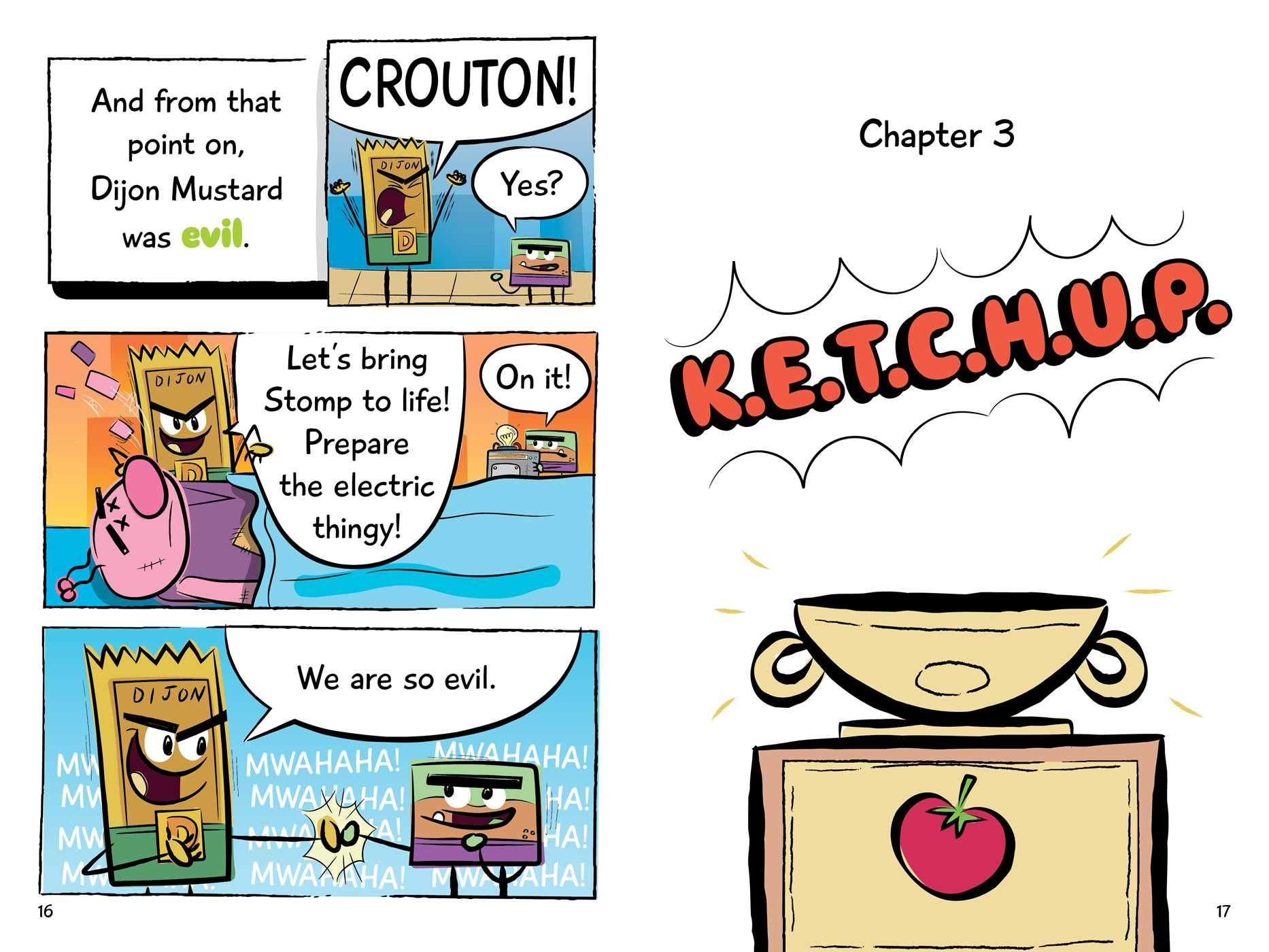 Wonderville Studios Book Nugget and Dog - All Ketchup, No Mustard! Book 1