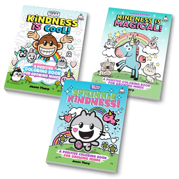Wonderville Studios Book SEL Kindness Coloring Book | 3 Book Combo