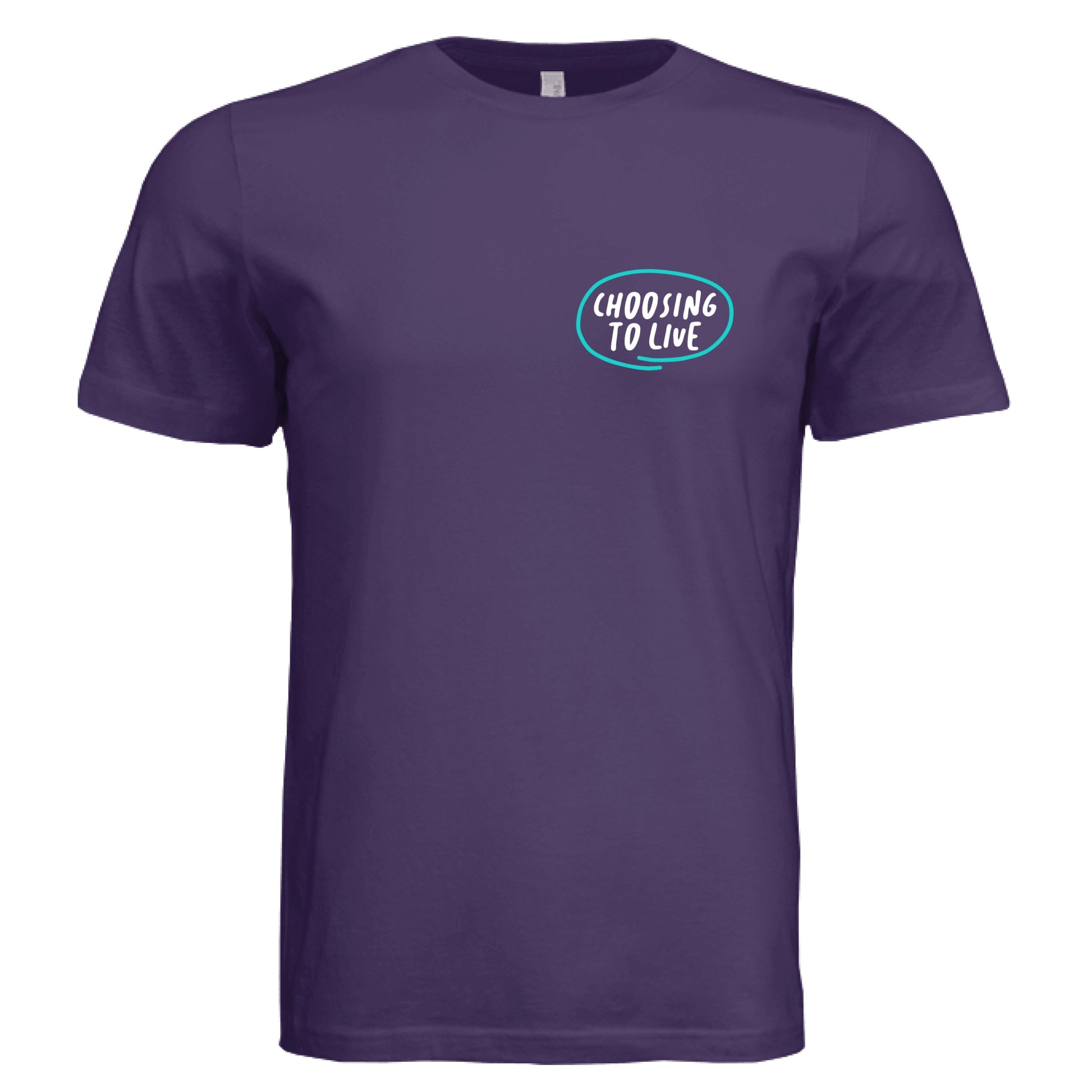 Beyond Hope Project Solid Team Purple Triblend / XS Live Your Adventure